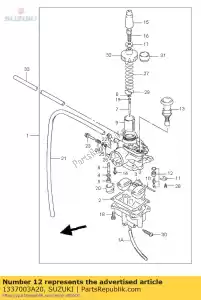 suzuki 1337003A20 valve assy,ndl. - Bottom side