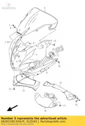 Qui puoi ordinare set di nastri, cowlin da Suzuki , con numero parte 6828018G30ALM: