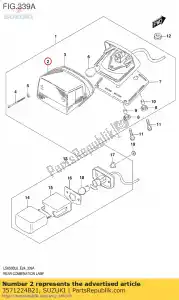 suzuki 3571224B21 lens - Bottom side