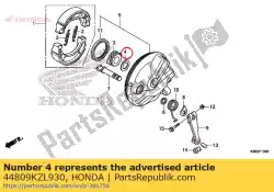 Aquí puede pedir lavadora, engranaje spdmt de Honda , con el número de pieza 44809KZL930: