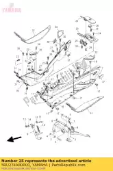 Here you can order the lid, fuel from Yamaha, with part number 5RU274A80000: