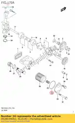 Qui puoi ordinare o anello(d:2,id:38. 5) da Suzuki , con numero parte 0928039002: