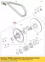 490940093, Kawasaki, 01 converter-assy-aangedreven kawasaki  800 2017 2018 2019 2020 2021, Nieuw