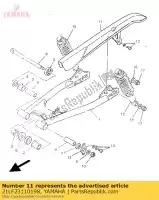 21LF23110198, Yamaha, cadeia de estojo yamaha sr 250 1996, Novo