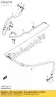 5926210G00, Suzuki, plate,brake hos suzuki  an 650 2005 2006 2007 2008 2009 2010 2011 2012 2014 2015 2016 2018, New