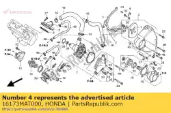 Qui puoi ordinare nessuna descrizione disponibile al momento da Honda , con numero parte 16173MAT000: