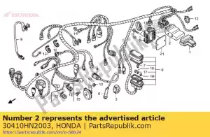 honda 30410HN2003 control unit, c.d.i. & honda matic - Bottom side