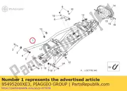 Tutaj możesz zamówić wsparcie siod? A od Piaggio Group , z numerem części 85495200XE3: