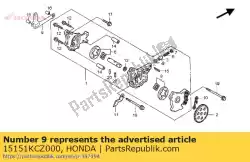 Qui puoi ordinare sedile, pompa dell'olio da Honda , con numero parte 15151KCZ000: