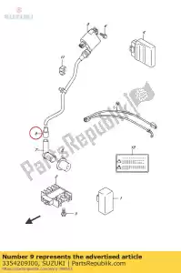 suzuki 3354209J00 seal,ht cord rr - Bottom side