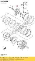 2146242E00, Suzuki, disc, clutch pressure suzuki drz250 250 , New