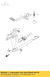 Here you can order the stand comp,prop from Suzuki, with part number 4231047H00: