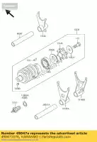 490471076, Kawasaki, rod-shift kawasaki zzr  e zxr l h zx600 j zx400 r m zxr400 zz r600 600 zzr600 400 , Novo