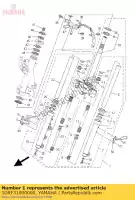 1DRF31000000, Yamaha, conjunto de horquilla delantera yamaha xc 115 2014, Nuevo
