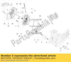 Aquí puede pedir filtro de aceite de admisión de Piaggio Group , con el número de pieza B015454: