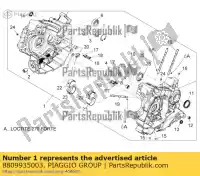 8809935003, Piaggio Group, crankcase assembly 1b aprilia  dorsoduro zd4tv000, zd4tv001, zd4tva00, zd4tva01, zd4tvc00,  1200 2010 2011 2012 2013 2016, New