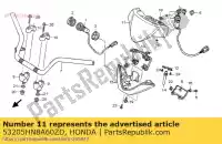 53205HN8A60ZD, Honda, tampa, medidor superior *nh196 honda trx680fa fourtrax rincon 680 , Novo