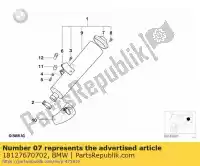 18127670702, BMW, cap (dal 11/2002) bmw  1150 1999 2000 2001 2002 2003 2004, Nuovo