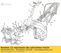 00H00203761, Piaggio Group, cover aprilia derbi gilera gpr rs sc 50 125 2004 2005 2006 2007 2008 2009 2010 2011 2012 2013 2014 2015, New