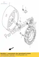 3210106G00, Suzuki, zespó? stojana, mag suzuki dl 1000 2002, Nowy