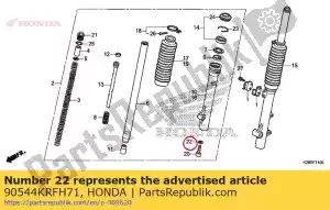 honda 90544KRFH71 rondelle, spéciale, 8mm (amortisseur chuannan) - La partie au fond