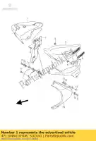 4711048G10YD8, Suzuki, cover comp, zijkant suzuki vzr intruder m1800 ru2 r vzr1800r 1800 , Nieuw