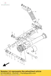 Ici, vous pouvez commander le absorbeur assy, ?? R auprès de Suzuki , avec le numéro de pièce 6210038B10: