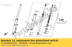 Aqui você pode pedir o caso, r. Inferior em Honda , com o número da peça 51420KPC641: