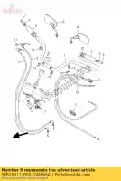 5PB263111000, Yamaha, cavo, acceleratore 1 yamaha xvs 1100 2001 2002, Nuovo