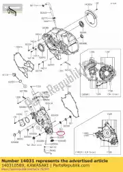 01 dekking-generator van Kawasaki, met onderdeel nummer 140310589, bestel je hier online: