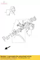 4XV839120000, Yamaha, hendel 1 yamaha yzf r 1000 1998, Nieuw