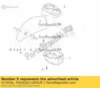 672056, Piaggio Group, aleron izquierdo vespa gt gtv rp8m45723, rp8m45724 rp8md3102 zapm45201 zapm459l zapma3302 zapma3602, zapma362, zapma361 zapma39l zapma39m zapmd3102 125 250 300 2006 2007 2010 2016 2017 2019 2020 2021 2022, Nuevo