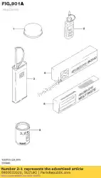 Here you can order the thread lock sup from Suzuki, with part number 9900032020: