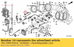 Here you can order the cord comp. (aux) from Honda, with part number 39170MCA010: