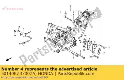 Qui puoi ordinare composizione corporea * nh138 * da Honda , con numero parte 50140KZ3700ZA: