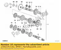 23002343182, BMW, roue dentée, 2e vitesse - 16 z bmw  650 1996 1997 1998 1999 2000 2001 2002 2003 2004 2005 2006 2007, Nouveau