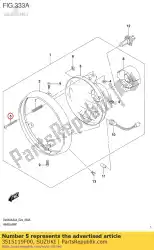 Aquí puede pedir tornillo, ajustar de Suzuki , con el número de pieza 3515119F00: