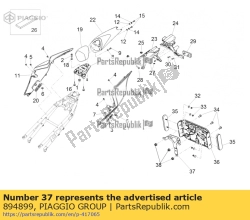 Aprilia 894899, Maintenance, OEM: Aprilia 894899