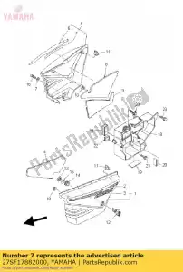 yamaha 27SF17882000 gráfico - Lado inferior