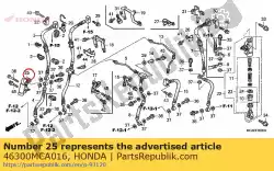 Aquí puede pedir conjunto de válvula, retraso de Honda , con el número de pieza 46300MCA016: