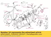 AP8224665, Piaggio Group, Relé de arranque aprilia sr 50 2004 2005 2006 2007 2008 2009 2010 2011 2012 2013 2014, Nuevo