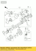 920221453, Kawasaki, ring, 10,5x18x2,5 kawasaki gpz zz r ZX zzr belt drive ninja 305 600 6, Nieuw