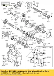 Qui puoi ordinare tappo klf300-c1 da Kawasaki , con numero parte 110121642: