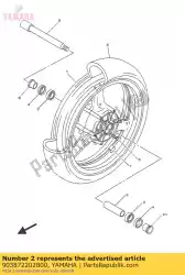 Ici, vous pouvez commander le collier auprès de Yamaha , avec le numéro de pièce 903872202800: