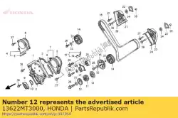 Qui puoi ordinare piastra a, guida cinghia dentata da Honda , con numero parte 13622MT3000: