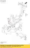 0916008149, Suzuki, sluitring, 8,5x30x1 suzuki  gw 250 2014 2015 2017 2018, Nieuw