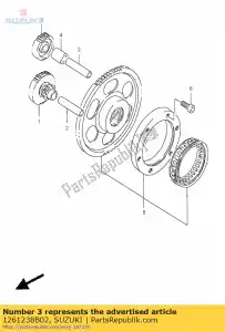 suzuki 1261238B02 bieg, id rozrusznika - Dół