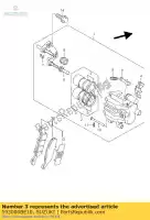 593000BE10, Suzuki, juego de juntas piston suzuki gs gsef 500, Nuevo