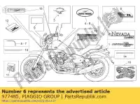 977485, Piaggio Group, manual do operador i / f / d moto-guzzi nevada classic ie 750 2004, Novo