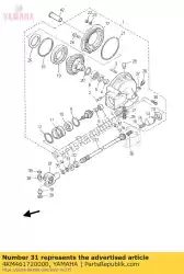 Qui puoi ordinare semiasse da Yamaha , con numero parte 4KM461720000: